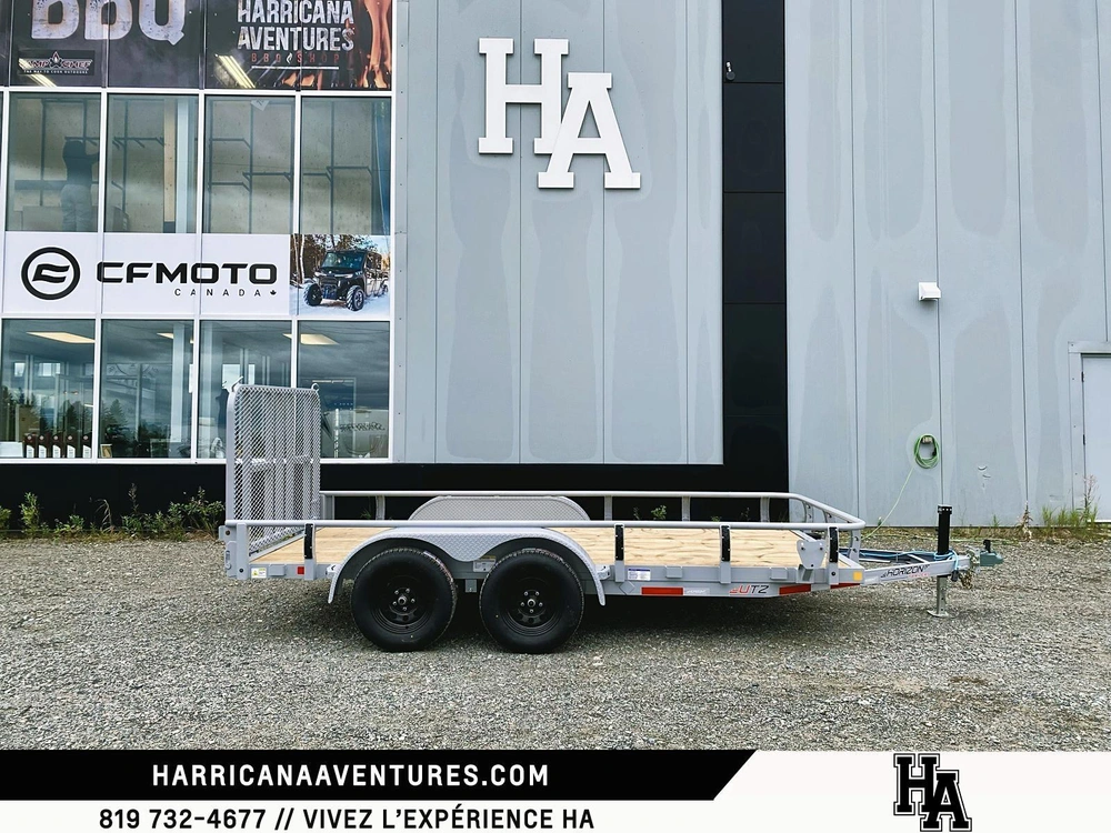 Horizon Remorque 14x77x22 Double Essieu 2027 alt