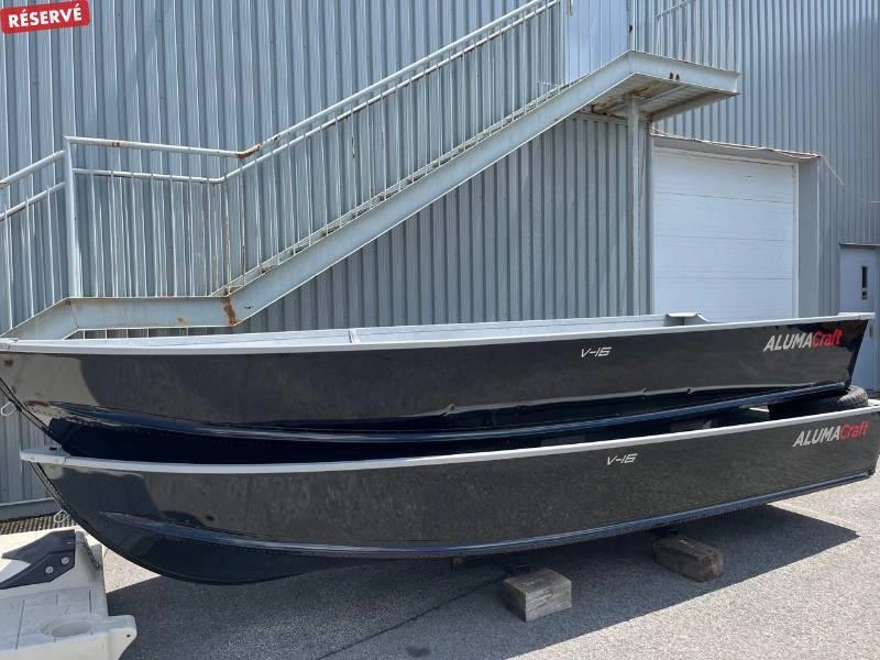 2026 Alumacraft Chaloupe V16-20 Blk alt