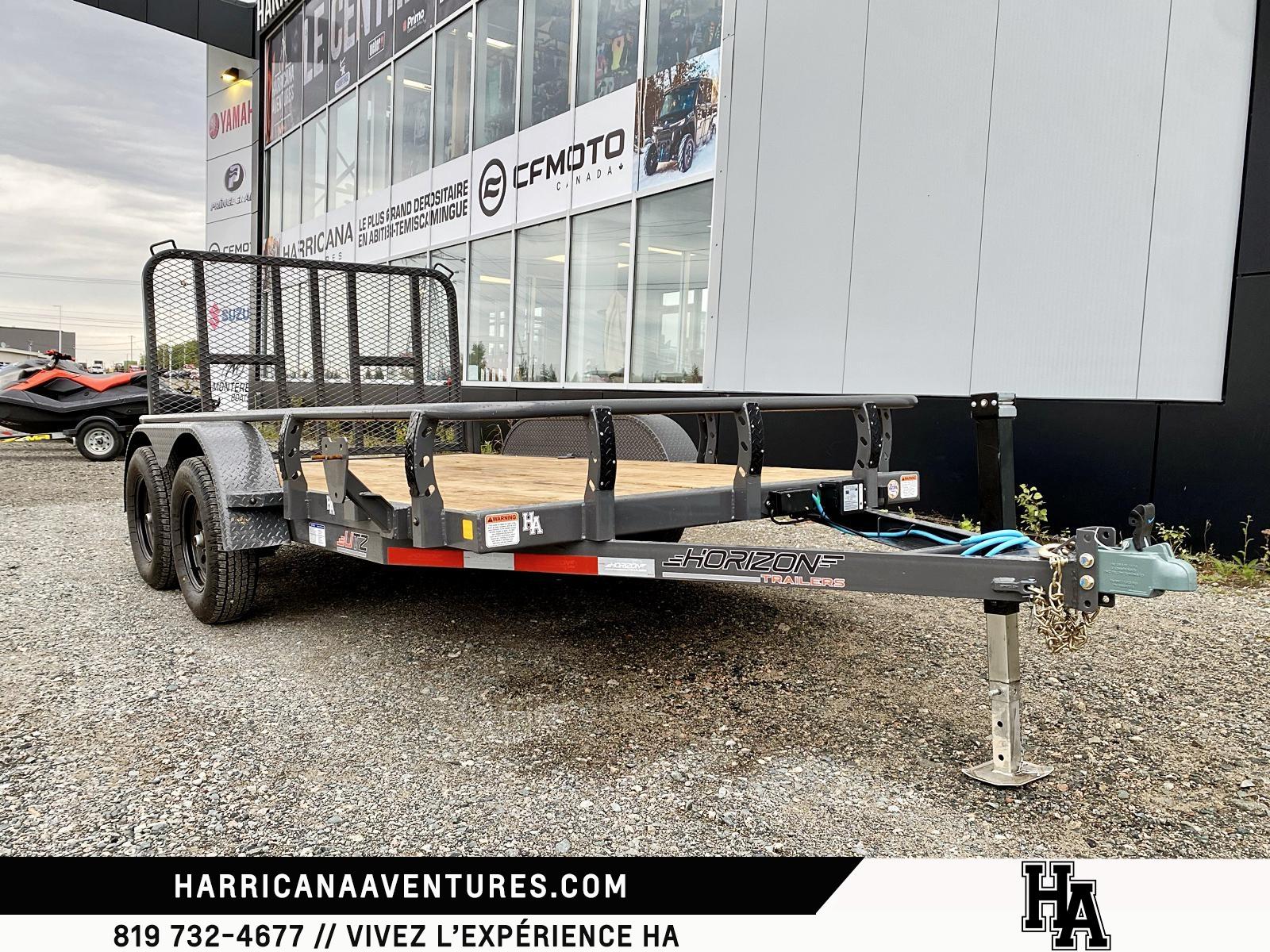 2027 Horizon REMORQUE 12X77X22 double essieux