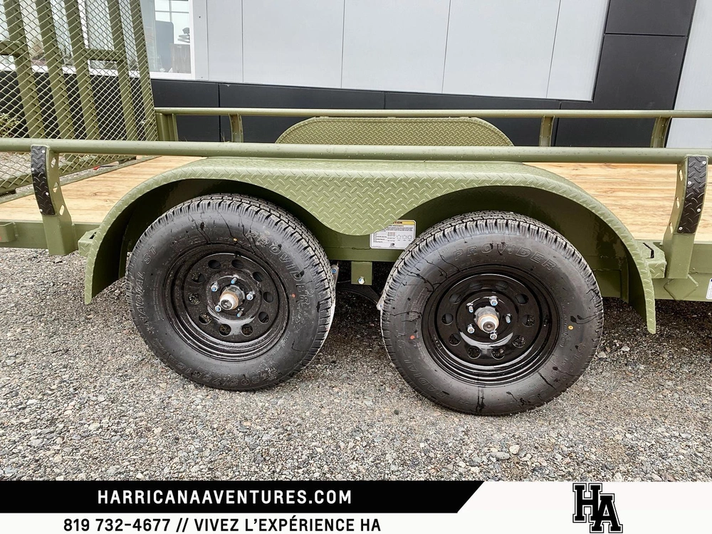 Horizon Remorque 14x77x22 Double Essieu 2027 alt