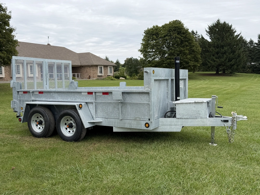 2026 Competition Trailers Galvanized Dump 7' X 12' Ta 5t alt