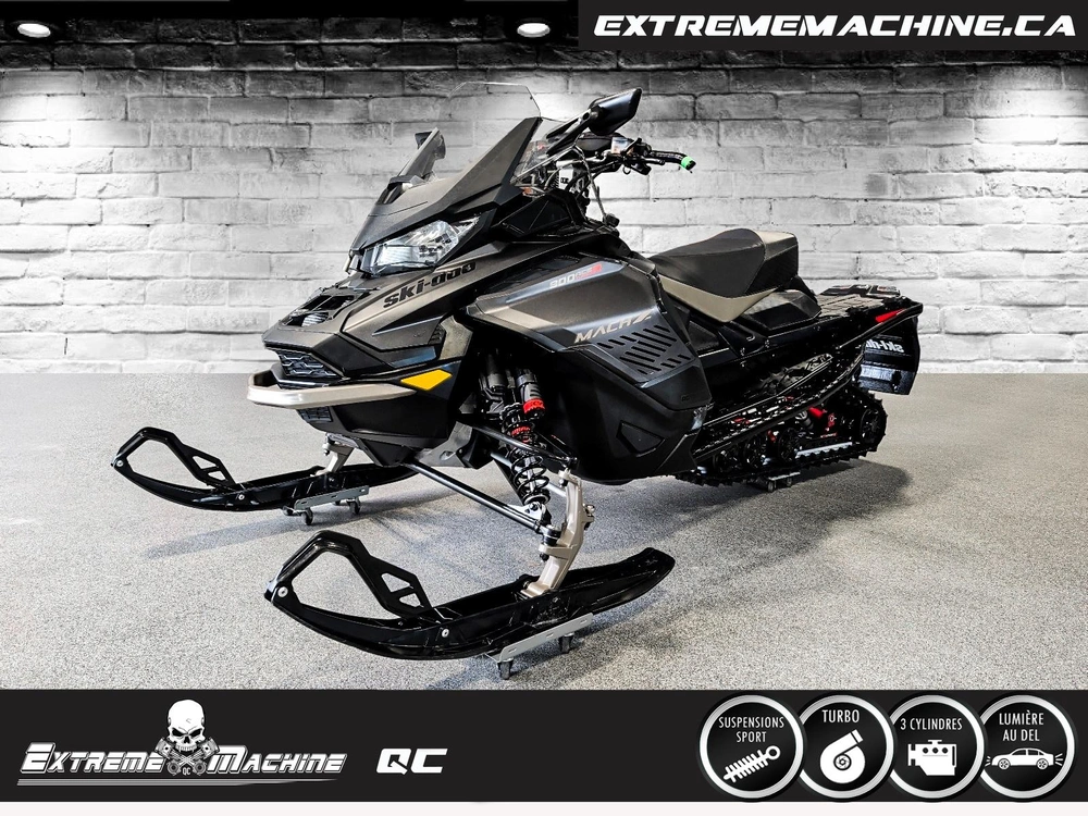 Skidoo Ski Doo Mach Z 900 Turbo R Prêt Pour La Saison!!! 2022 alt