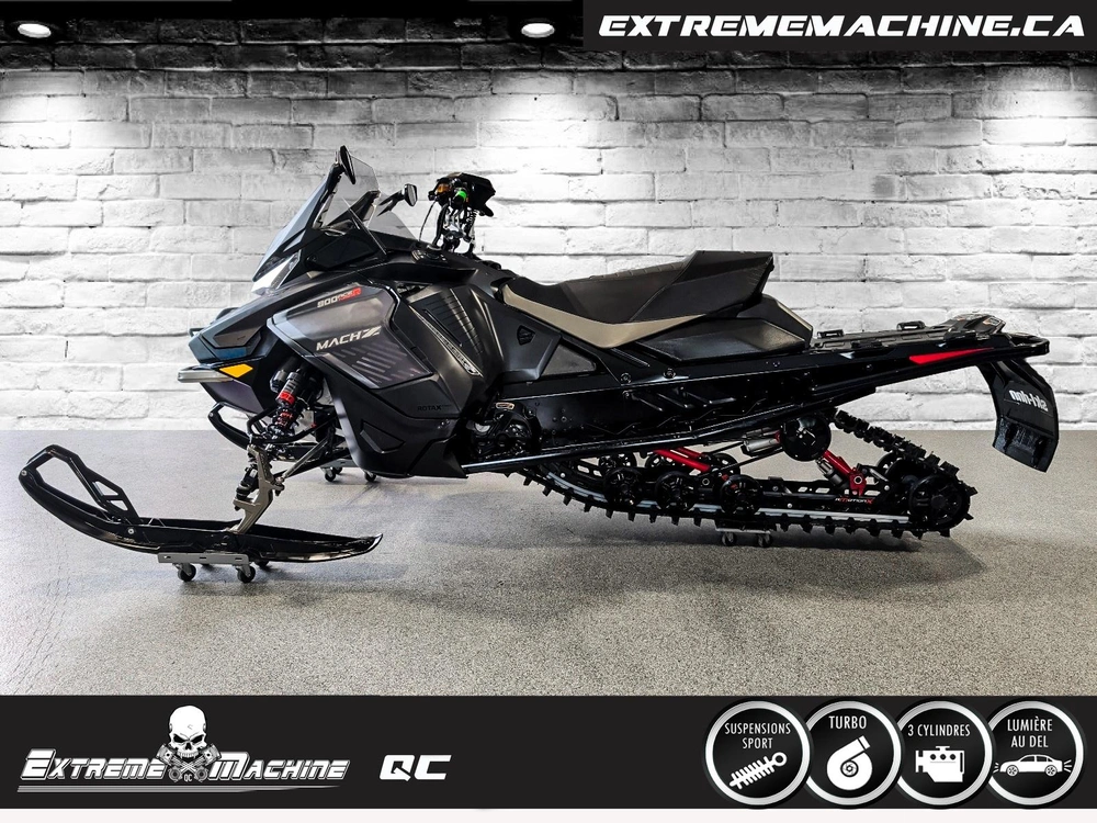 Skidoo Ski Doo Mach Z 900 Turbo R Prêt Pour La Saison!!! 2022 alt