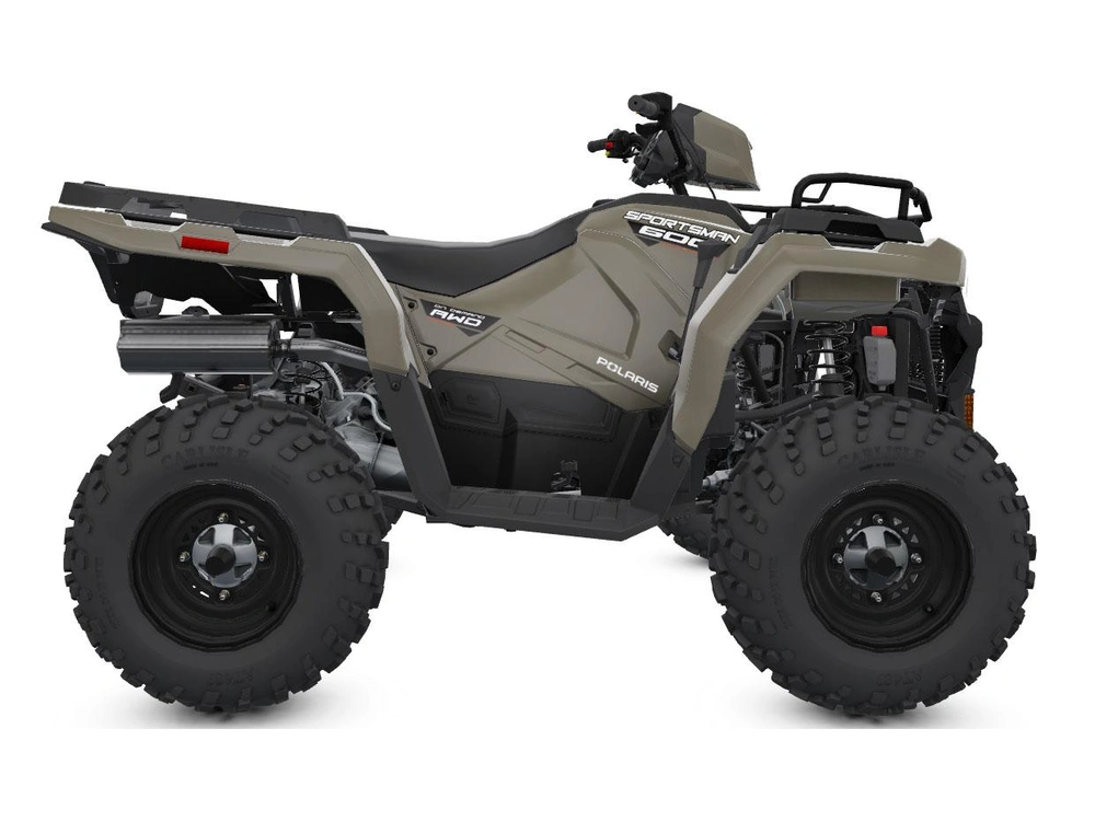 2027 Polaris Sportsman 600 Eps - Desert Sand Vtt Sentier Chasse Bois Direction Assistée Sport-utilitaire Solo Puissant Travail Ferme Confort Mid-size Outlander Kodiak Foreman Kingquad Alterra alt