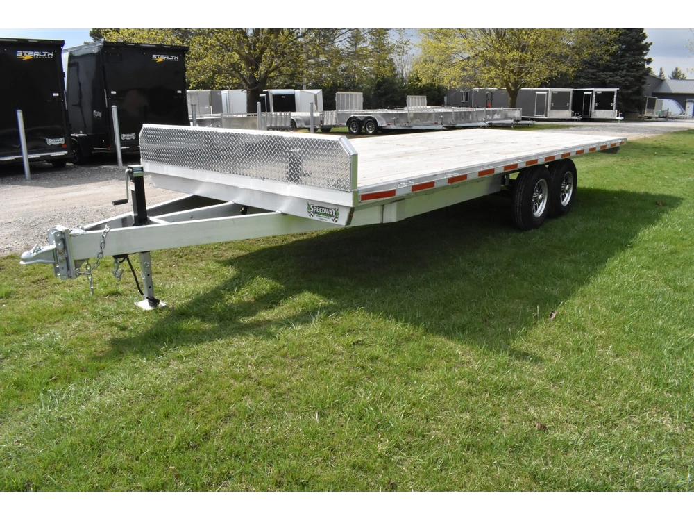 2027 Enbeck Aluminum Deck Over 8.5' X 20 5-ton Tandem Axle alt