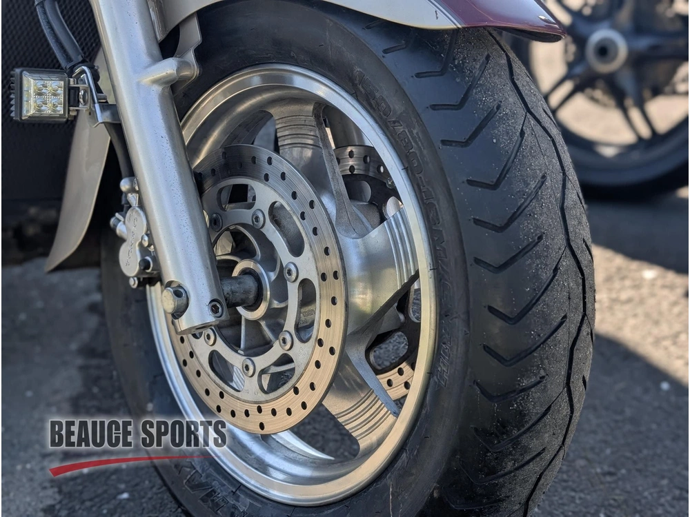 Kawasaki Vn 1500 Vulcan 1500 Nomad Moto Cruiser Tourisme Confort Duo Bagger Sacoches Pare-brise Cardan Longue Distance Grosse Cylindrée Pneus Neufs Road King Shadow V-star Boulevard 2003 alt