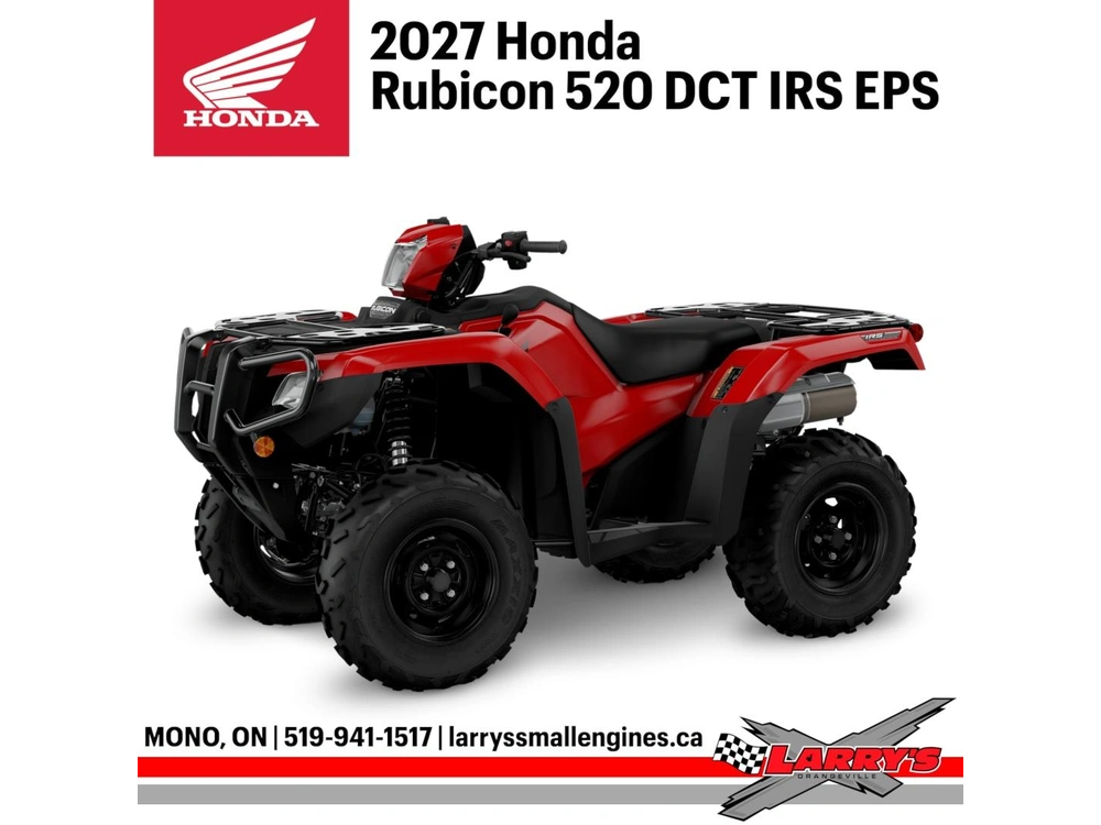 2027 Honda Rubicon 520 Dct Irs Eps Trx520fa6v alt