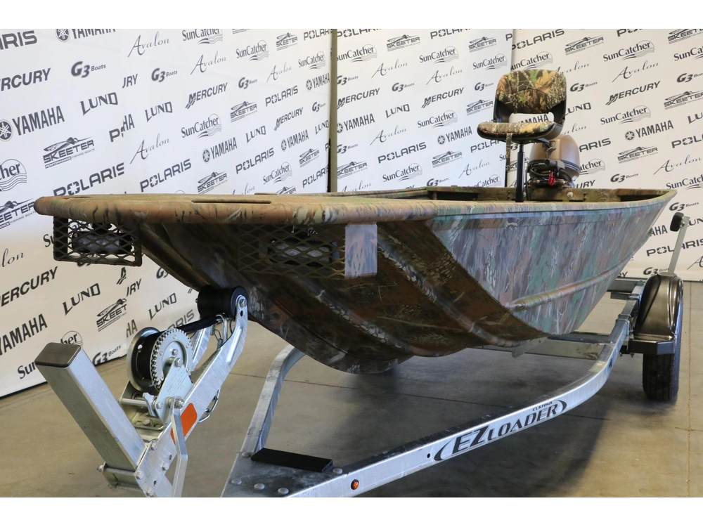 G3 Boats Jon Boat Jb15dk Bkp + Yamaha 25 Hp 2027 alt