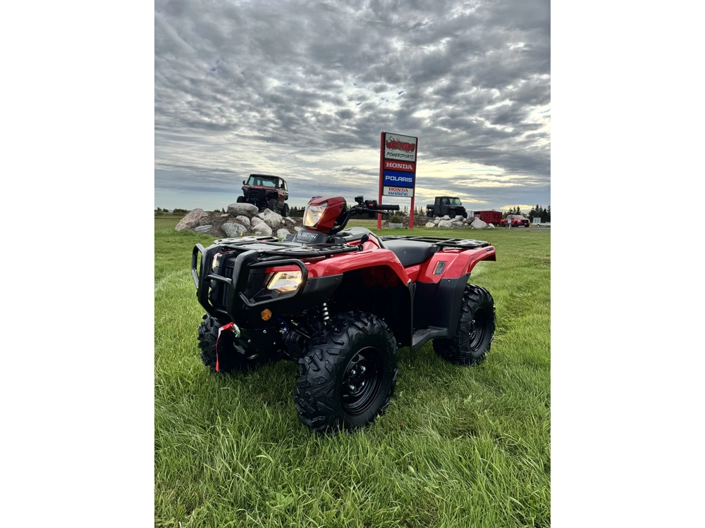 2027 Honda Trx520 Rubicon Dct Irs Eps, Red alt