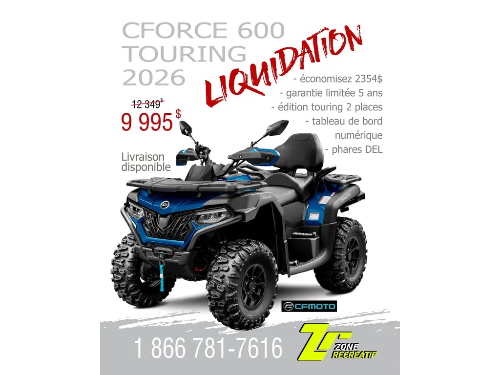 CFMOTO CFORCE 600 TOURING 2026