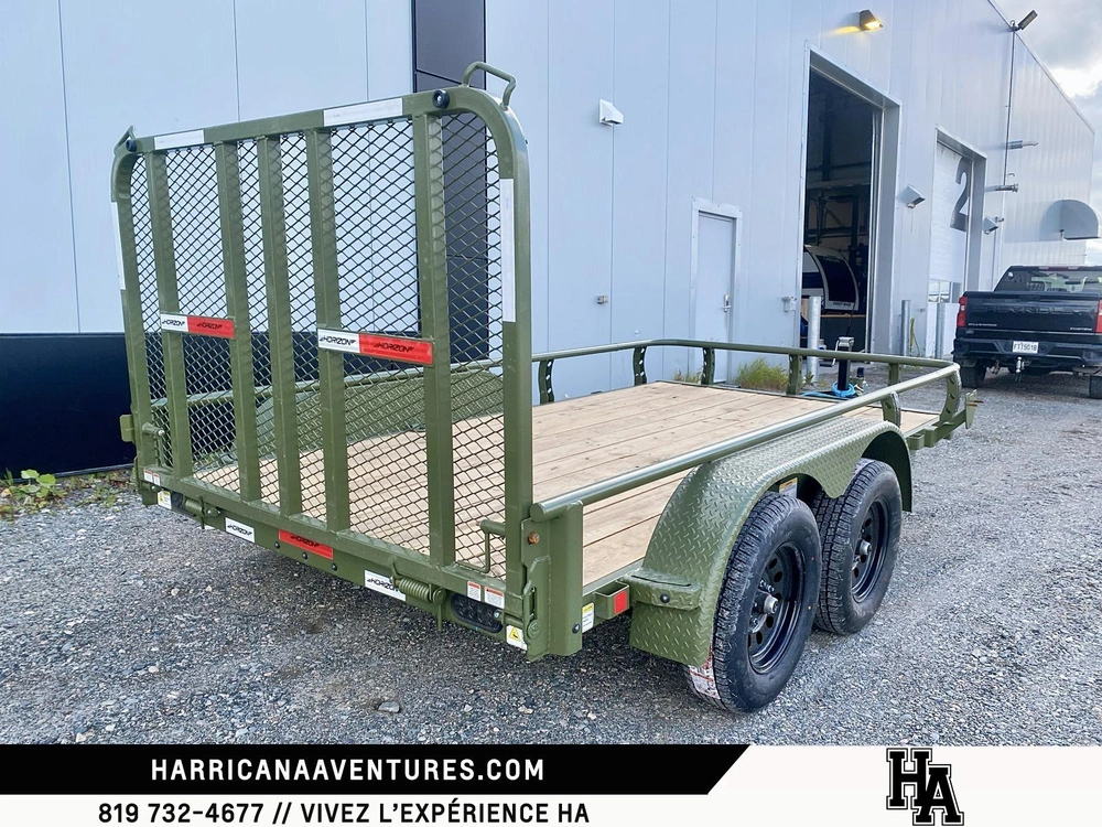 Horizon Remorque 12x77x22 Double Essieux 2027 alt