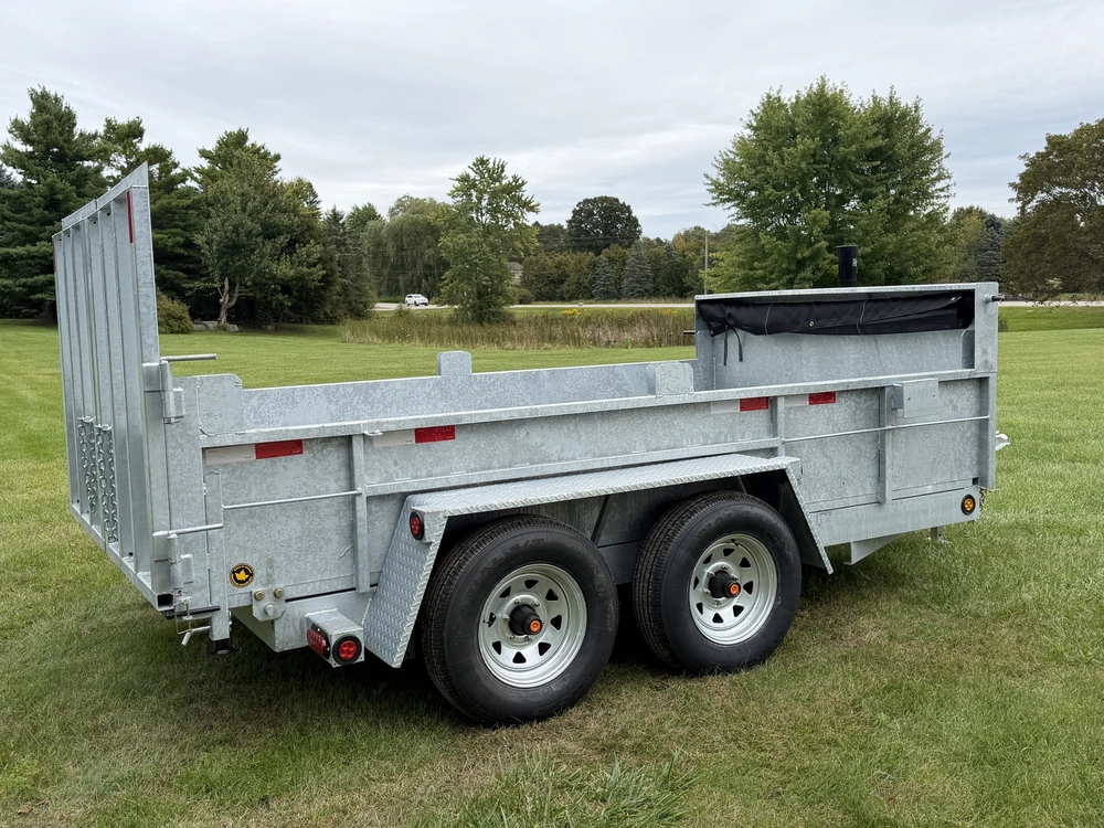 2026 Competition Trailers Galvanized Dump 7' X 12' Ta 5t alt
