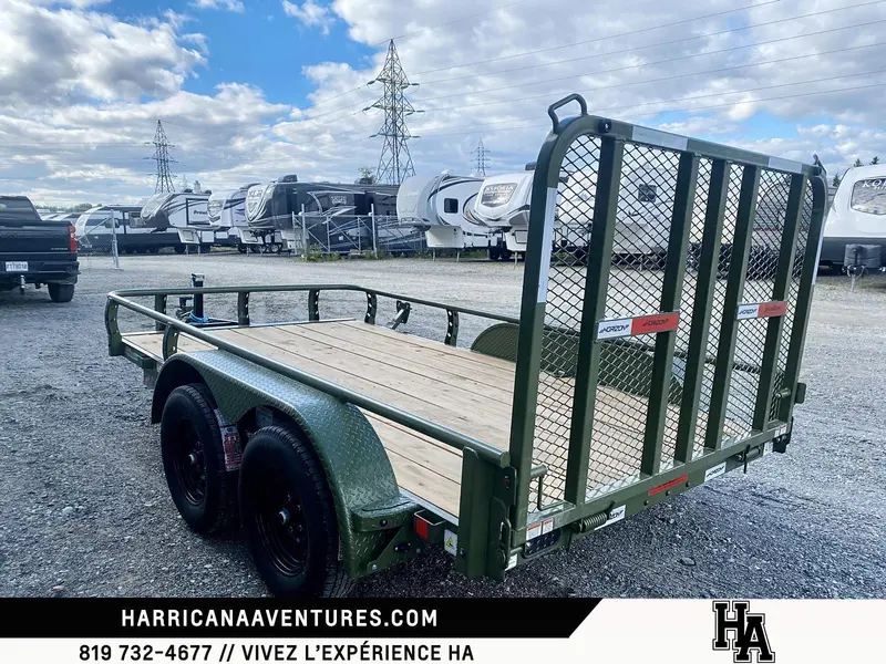 Horizon REMORQUE 12X77X22 double essieux 2027