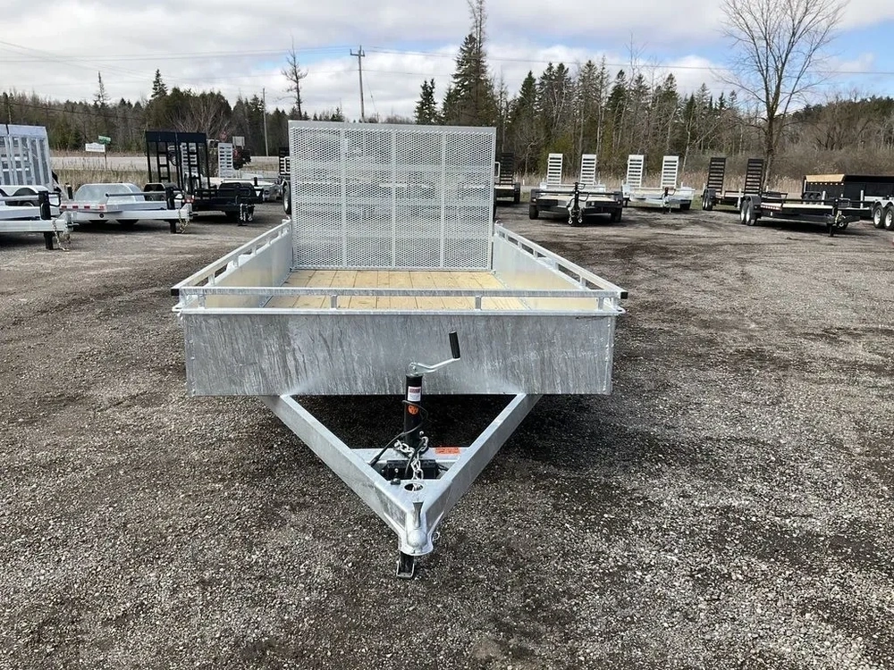 2027 Canada Trailers 6x12 Galvanized Utility Trailer alt