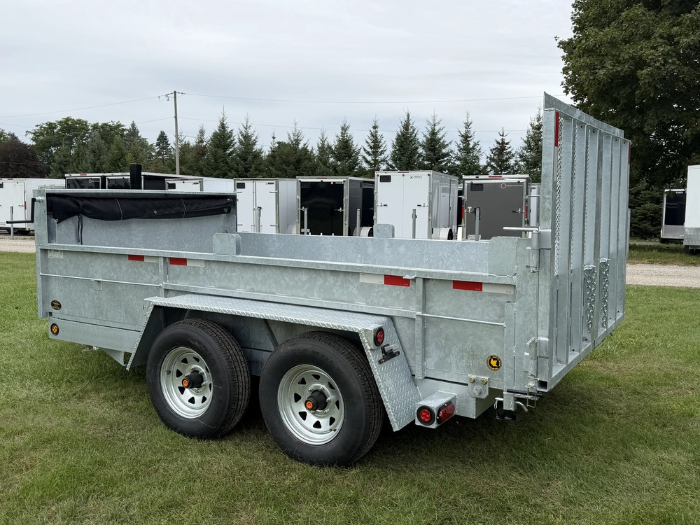 2026 Competition Trailers Galvanized Dump 7' X 12' Ta 5t alt