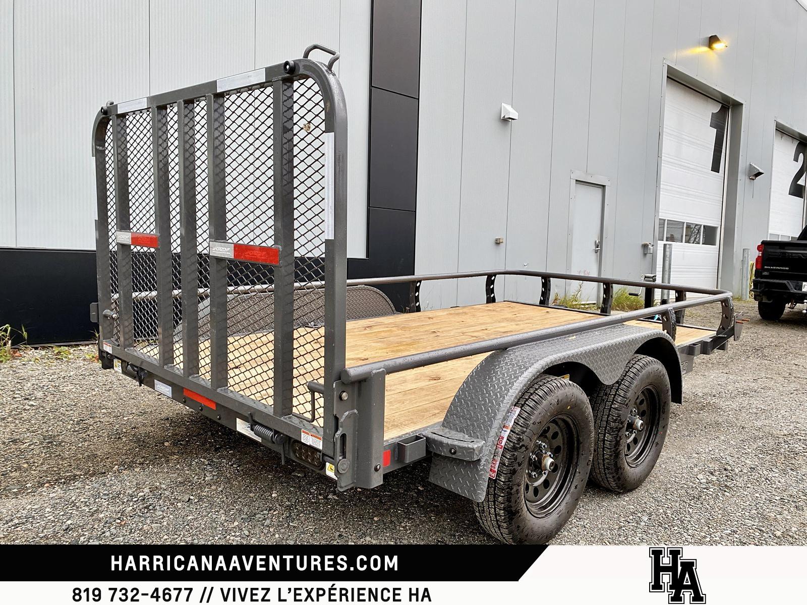 2027 Horizon REMORQUE 12X77X22 double essieux