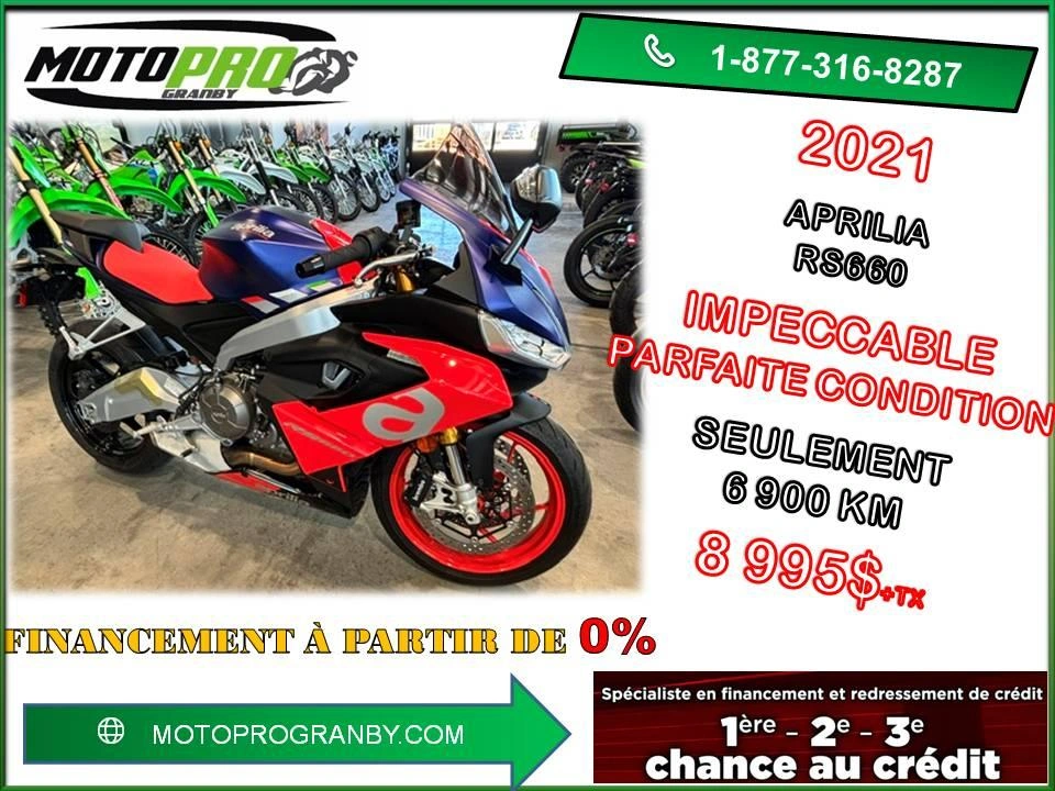 Aprilia Rs660 Rs 660 660rs 660 Impeccable 2021 alt