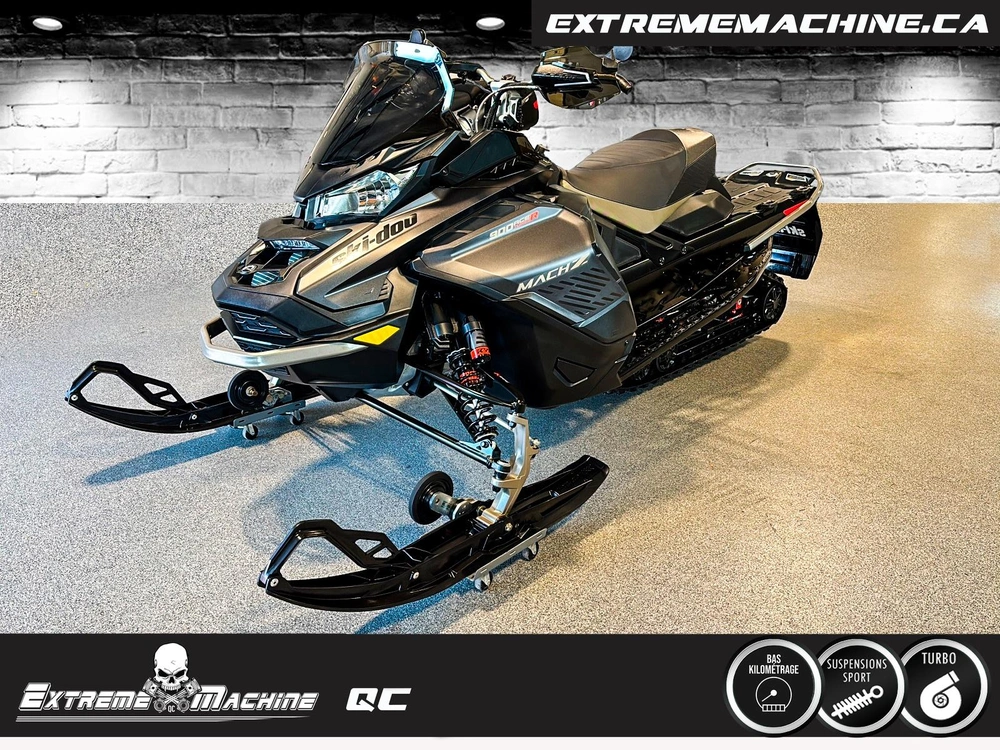 Skidoo Ski Doo Mach Z 900 Turbo R Seulement 979 Km!!!! 2022 alt