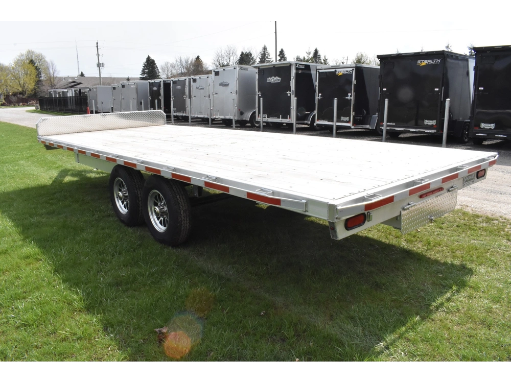 2027 Enbeck Aluminum Deck Over 8.5' X 20 5-ton Tandem Axle alt