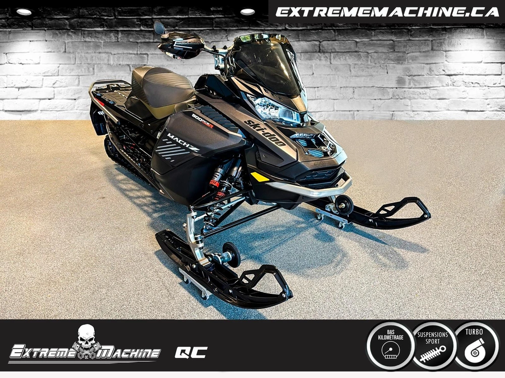 Skidoo Ski Doo Mach Z 900 Turbo R Seulement 979 Km!!!! 2022 alt