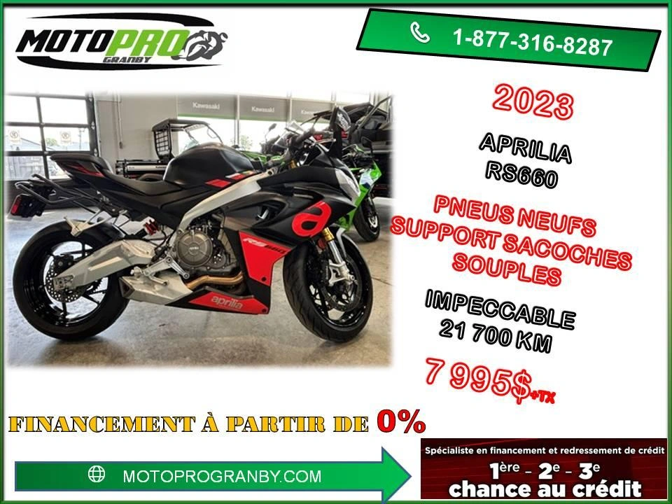 Aprilia Rs660 Rs 660 660rs 660 Impeccable 2023 alt