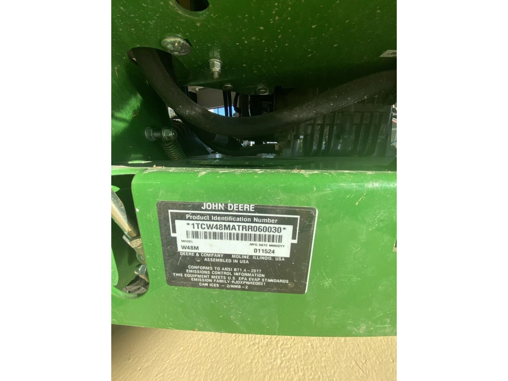 John Deere W48m 2024 alt