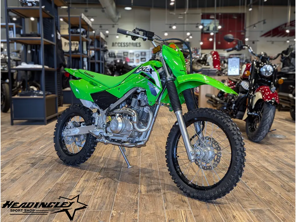 2027 Kawasaki KLX140R // Lime Green 