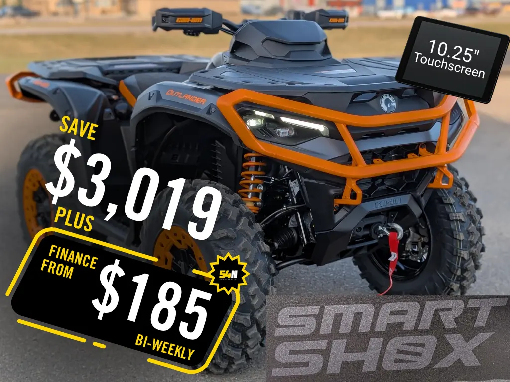 2026 Can-Am Outlander XT-P 1000R w/Smart Shox & 10.25 Gauge