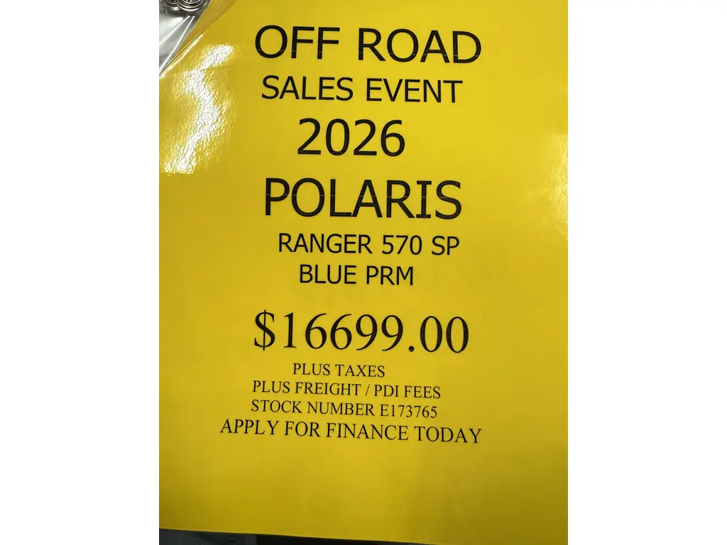 2026 Polaris RANGER 570 SP