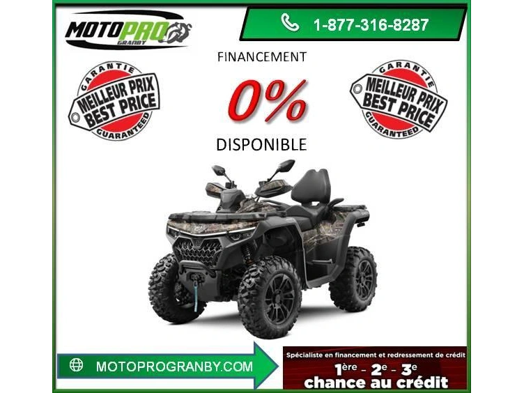 2027 Cfmoto Cforce 1000 Touring Cforce1000 Touring Vrai 2 Places Camo Camouflage alt
