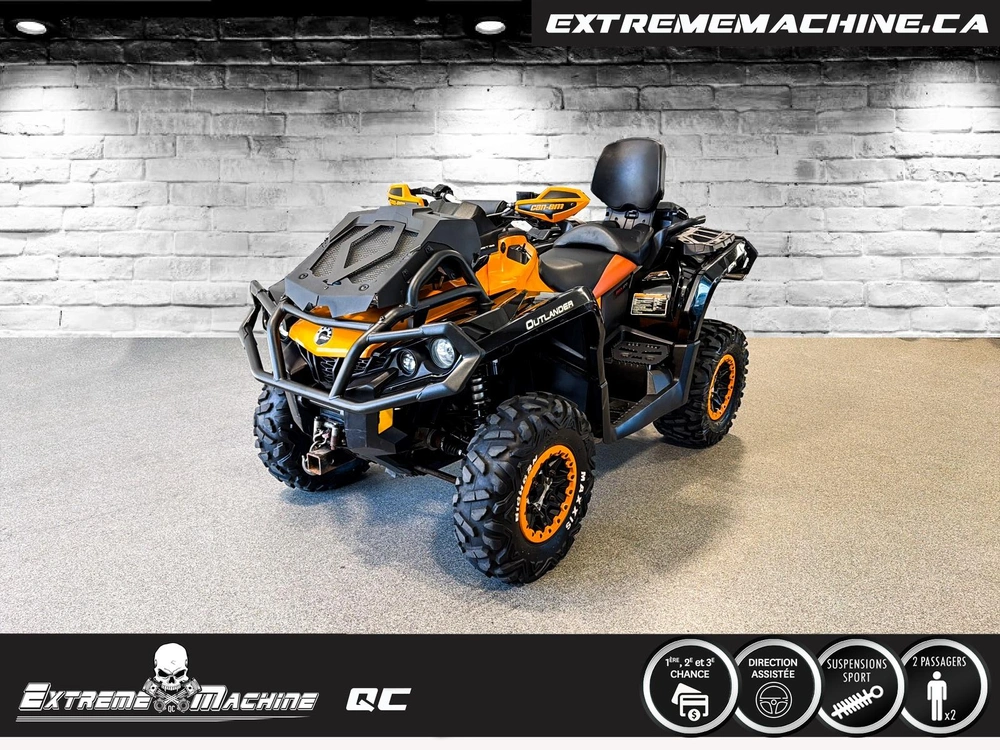Can-am Outlander Max Xt-p 1000 Dps Prêt Pour La Saison!!! 2014 alt