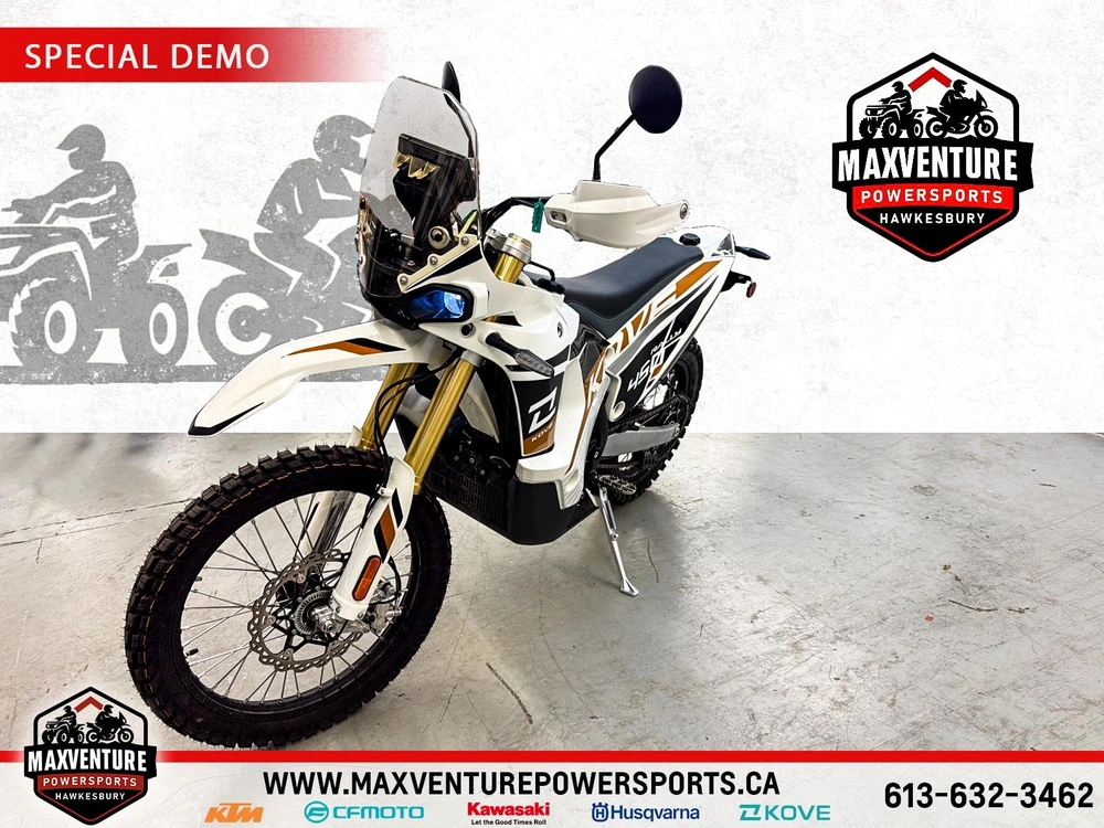2026 Kove Moto 450 Rally Dot Low Seat