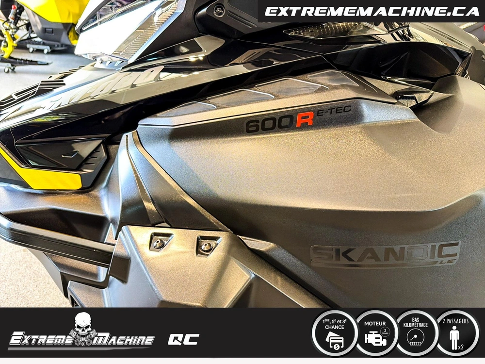 Skidoo Skandic® Le 600r 24'' Seulement 370km - Comme Neuf!!! 2026 alt