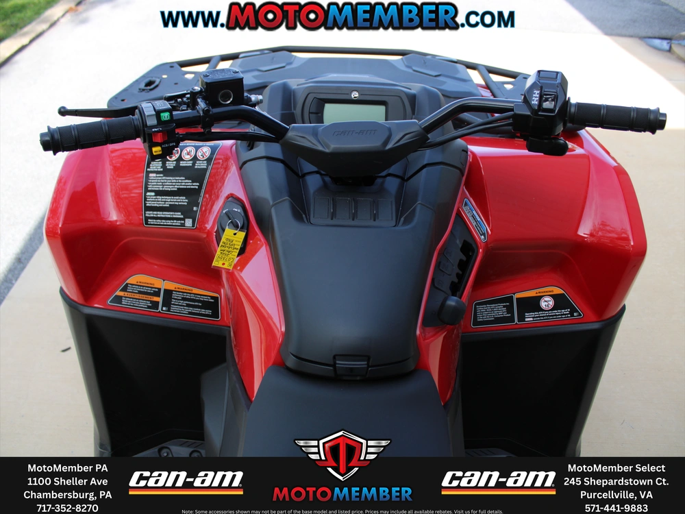 2026 Can-am Outlander Dps 500 Legion Red alt