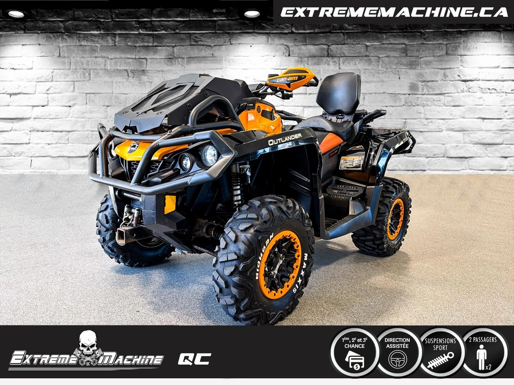 Can-am Outlander Max Xt-p 1000 Dps Prêt Pour La Saison!!! 2015 alt