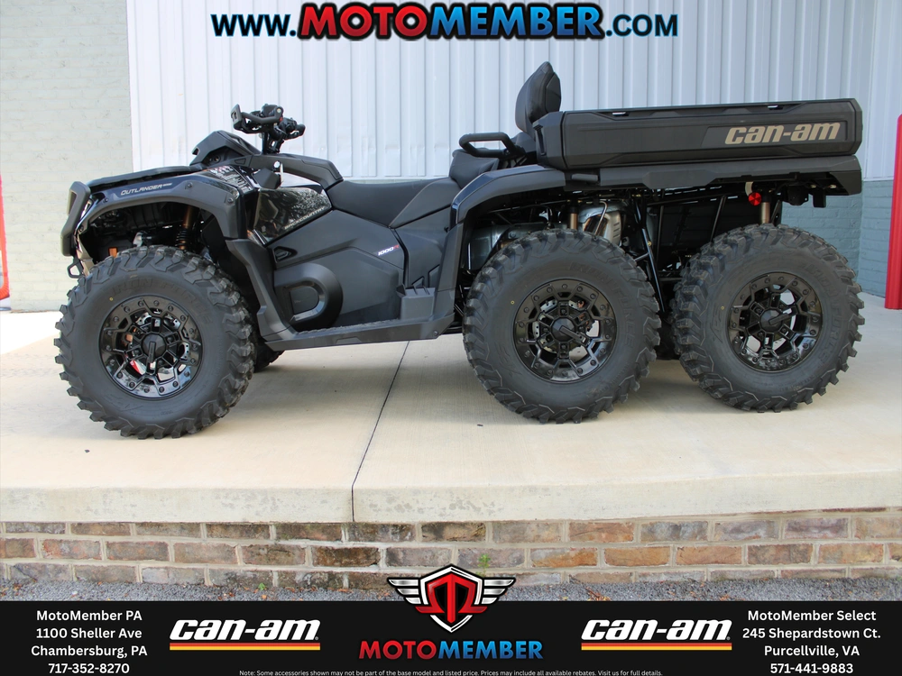 2026 Can-am Outlander Max 6x6 Backcountry 1000r Stealth Black alt