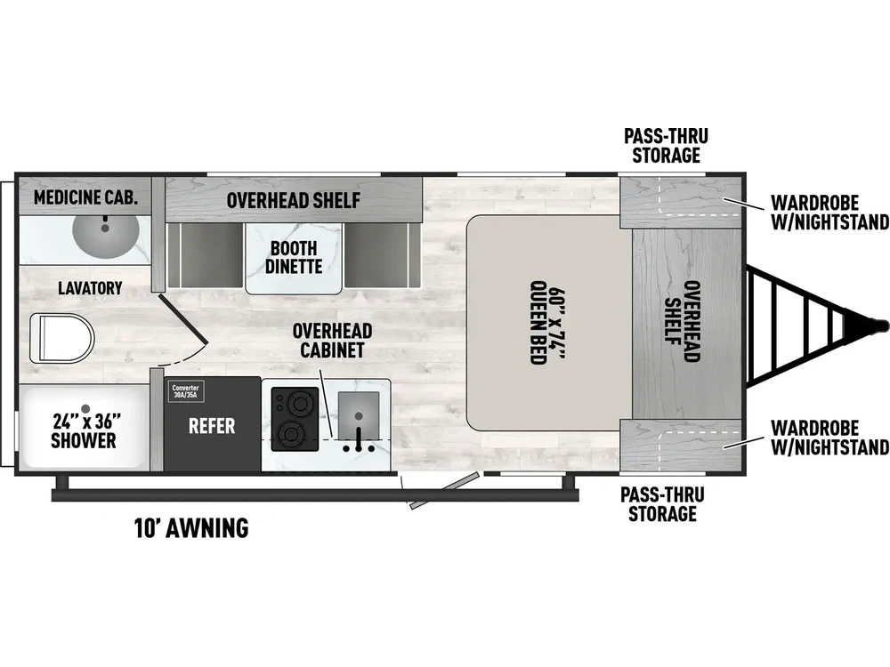 2016 Coachmen Clipper 17fq