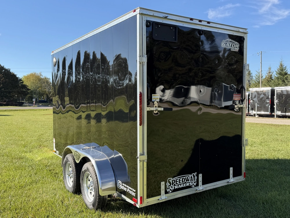 2027 Gator Galvanized Enclosed 6' X 12' Ta Ramp alt
