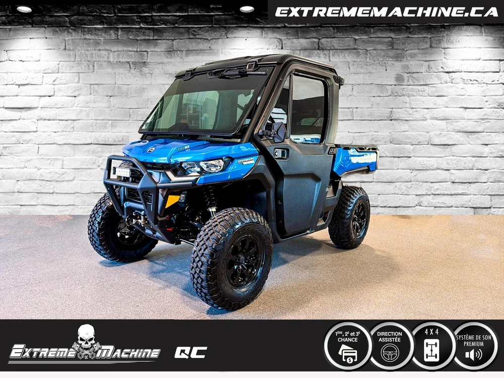 Can-am Defender Hd10 Limited Cab Dps Très Propre & Prêt Pour La Saison!!! 2021 alt