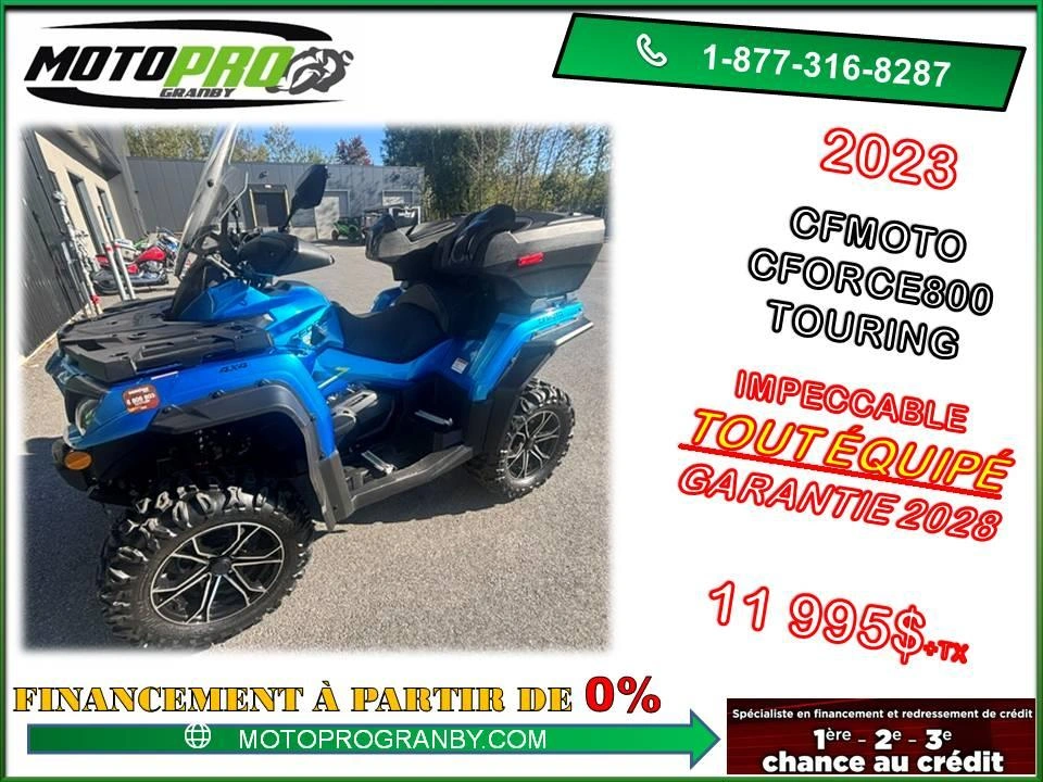 Cfmoto Cforce 800 Touring Cforce800 Touring Vrai 2 Places Cforce 800 Tout Équipé 2023 alt