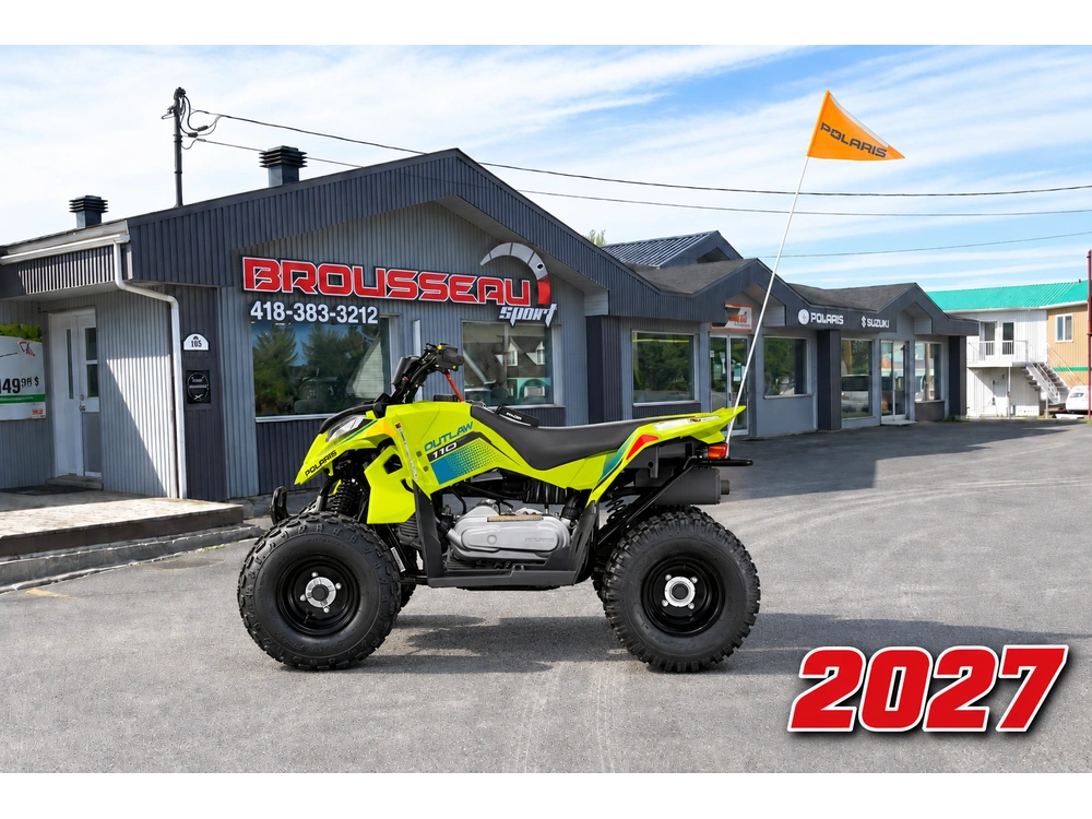 Polaris Outlaw 110 Efi Lime Squeeze 2027