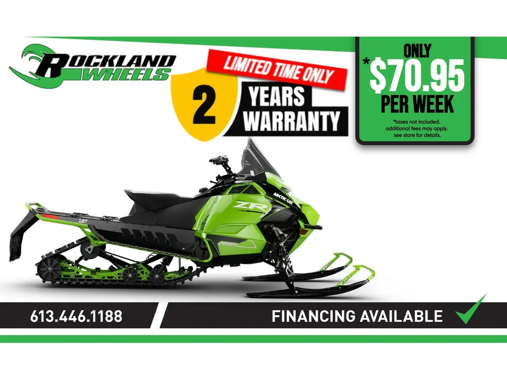 2027 Arctic Cat ZR 600 137 EPS (AC G8 DISPLAY)