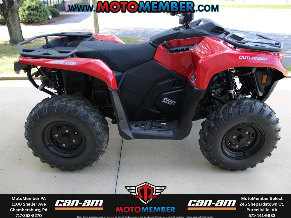 2026 Can-am Outlander Dps 500 Legion Red alt