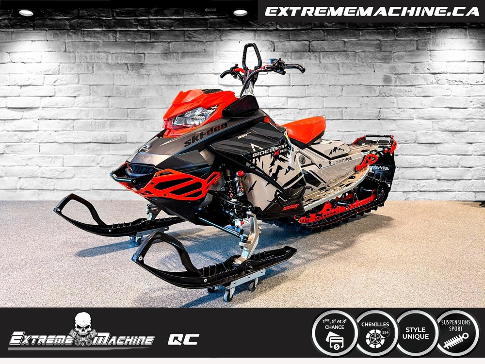 Skidoo Backcountry X-rs 154'' 850 Très Propre !!! 2022 alt