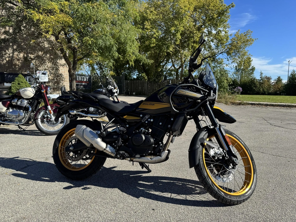 2026 Royal Enfield Vskb69gc Demo - Himalayan 450 Tubeless - Black alt