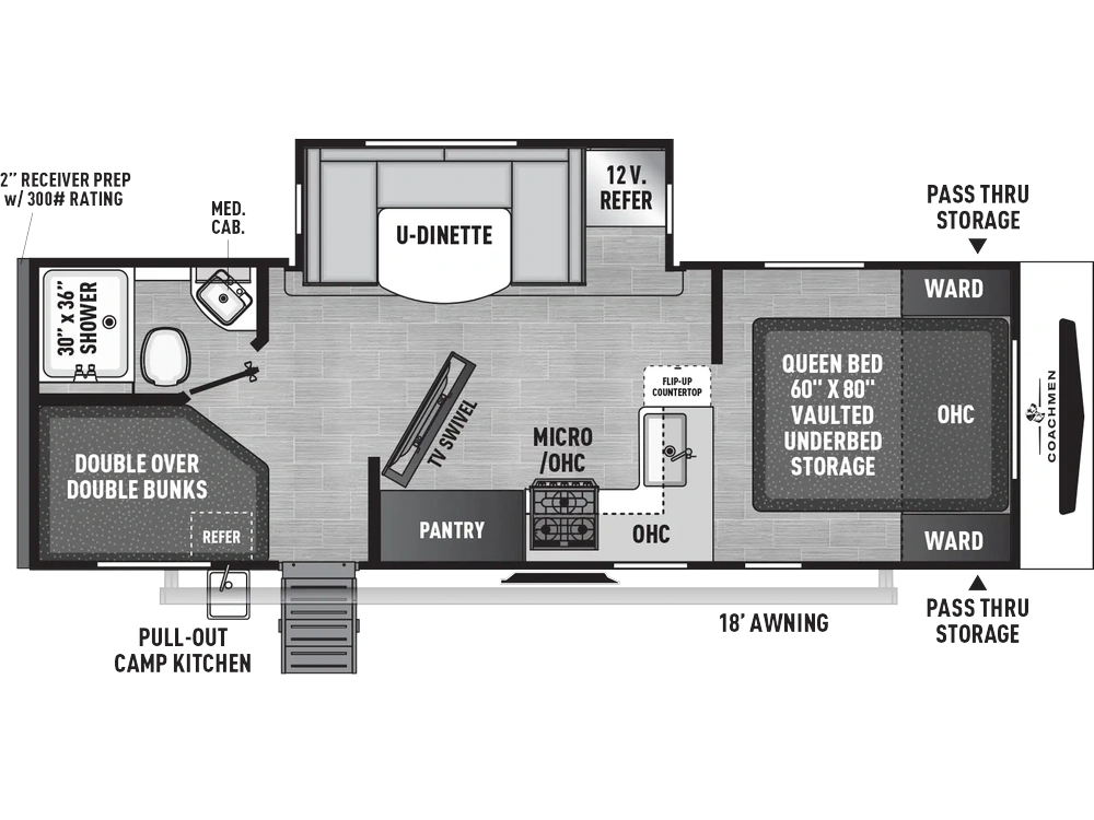 Coachmen Freedom Express Ultra Lite 258bhs 2026