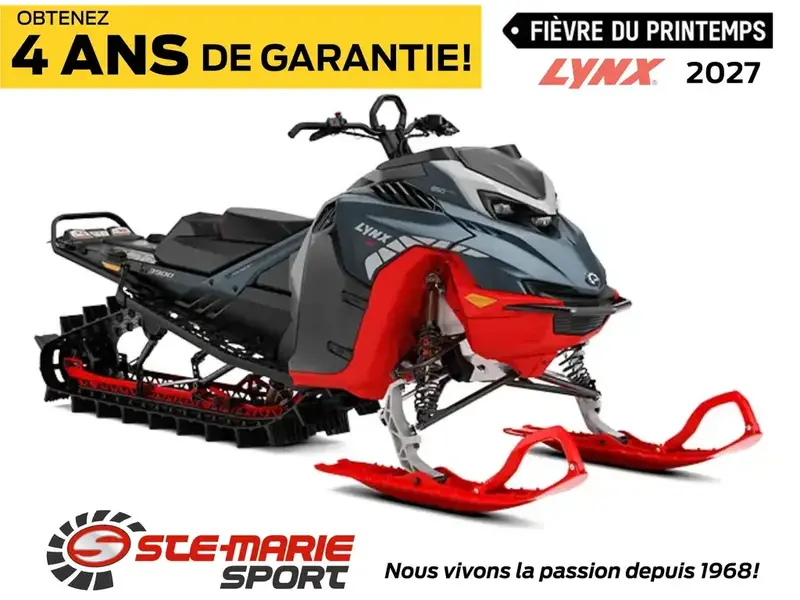 2027 Lynx SHREDDER DS 3900 850 E-TEC PowderMax X-Light 3.0" SHOT