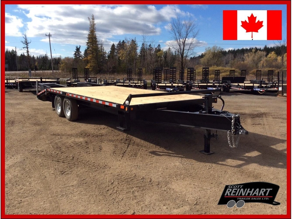 2027 Canada Trailers 8.5x22 7 Ton Deckover Equipment Trailer alt