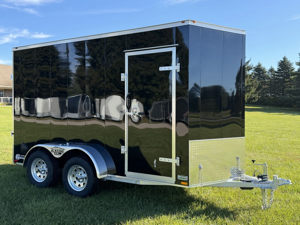 2027 Gator Galvanized Enclosed 6' X 12' Ta Ramp alt