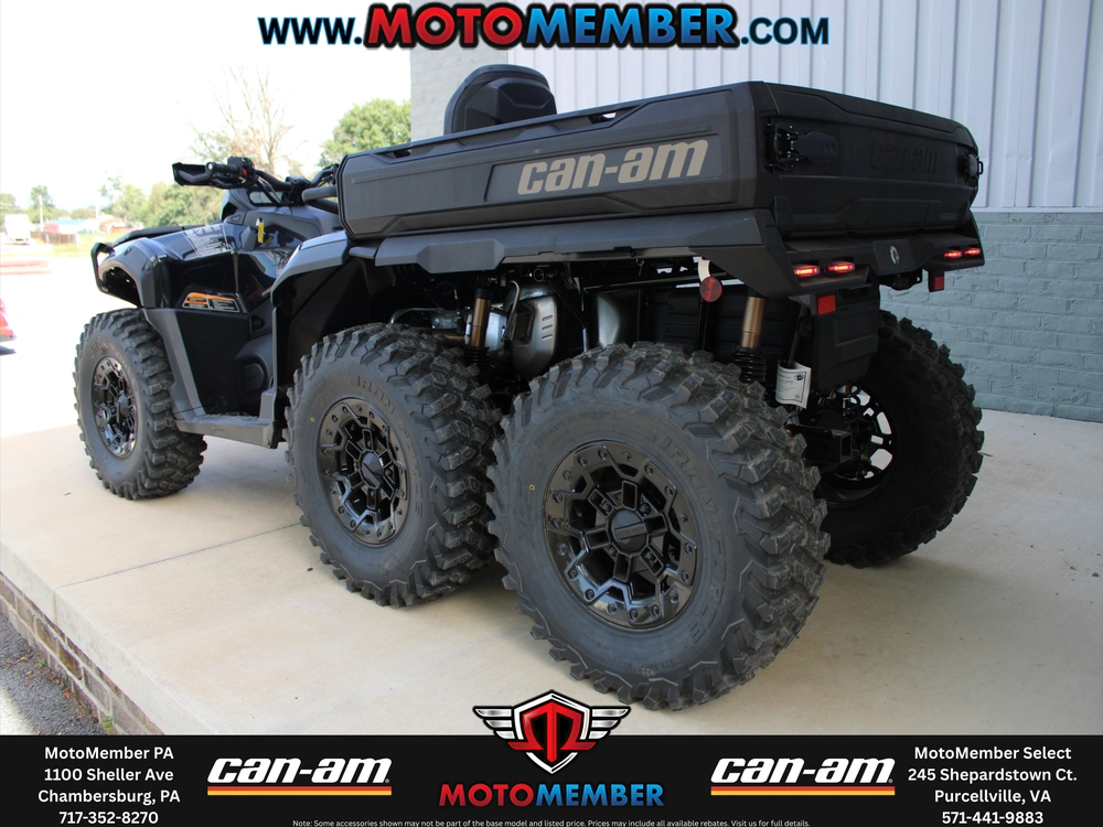 2026 Can-am Outlander Max 6x6 Backcountry 1000r Stealth Black alt